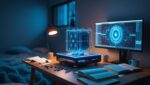 A desktop quantum computer