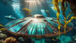 submerged alien spaceship
